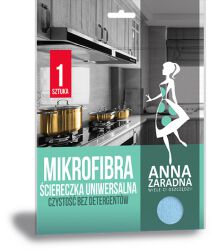 Anna  Zaradna Mikrofibra ściereczka uniwersalna 1 szt., niebieski