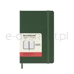 Kalendarz dzienny MOLESKINE 2025, 12M, P, twarda oprawa, 9x14cm, myrtle green - 7