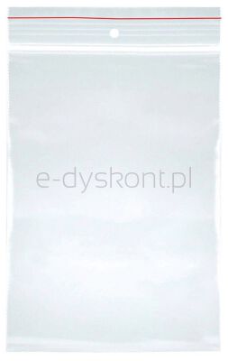 Office Products Torebka Strunowa Ldpe, 160X160Mm, 100Szt., Transparentna