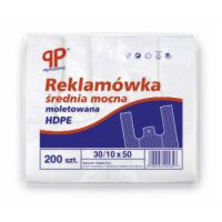 Professional Reklamówka Średnia Mocna Moletowana Hdpe 30/10 X 50 200 Sztuk