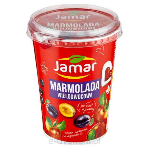 Jamar Marmolada Wieloowocowa 600G 