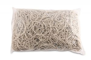 Office Products Gumki recepturki średnica 50mm, 1,5x3mm, 60% kauczuku, 1000g, zgrzewka, białe