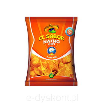 El Sabor Nachos Barbecue 100G 