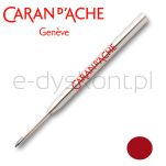 Caran D'ache Wkład Goliath, do długopisu 849, F, czerwony  - 3