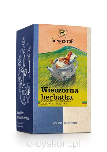 Herbatka Ziołowo - Owocowa Wieczorna (Evening Tea) Bio (18 X 1,5 G) 27 G - Sonnentor [BIO]