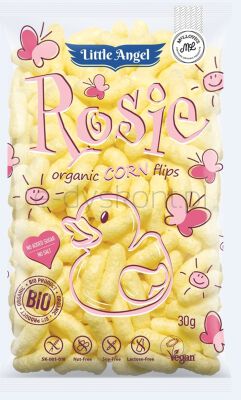 Little Angel Rosie Chrupki Kukurydziane Od 7 Miesiąca Bezgl. Bio 30 G