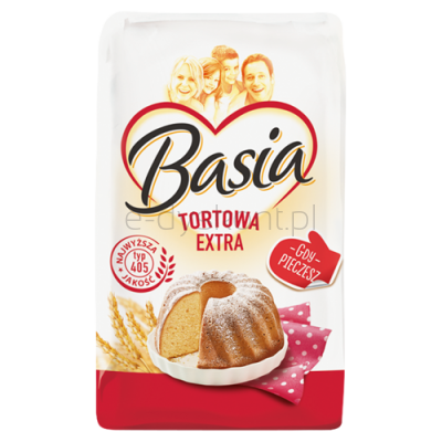 Basia Mąka Pszenna Ekstra Tortowa Typ 405 1 Kg pp