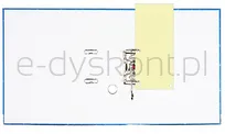 Donau Przekładki Karton 1/3 A4, 235X105Mm, 100Szt., Żółte  - 4