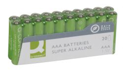 Q-Connect Baterie Super-Alkaliczne Aaa, Lr03, 1,5V, 20Szt.