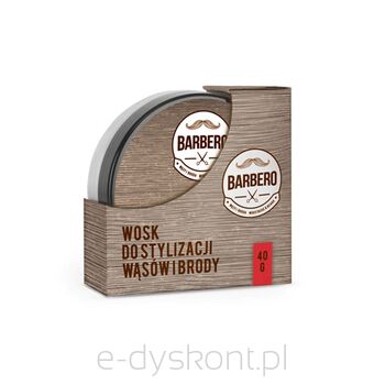 Barbero Wosk Do Stylizacji Wąsów I Brody 40G