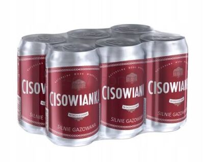 Cisowianka Woda Mineralna Silnie Gazowana 0,33L