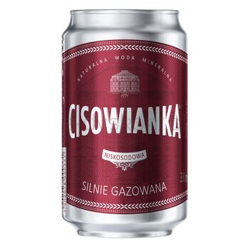 Cisowianka Woda Mineralna Silnie Gazowana 0,33L