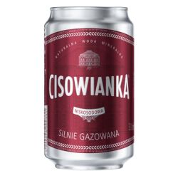 Cisowianka Woda Mineralna Silnie Gazowana 0,33L
