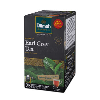 Dilmah Herbata Gourmet Earl Grey Tea 25X2 G