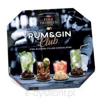 Trumpf Praliny Edle Tropfen In Nuss Rum  Gin 200G 