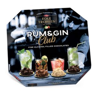 Trumpf Praliny Edle Tropfen In Nuss Rum  Gin 200G 