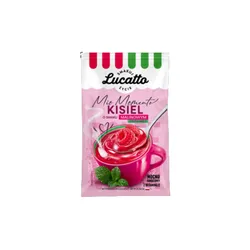 Lucatto Kisiel malina z nutką mięty 30g