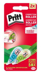 Pritt Korektor w taśmie micro roller, 5mm x 6m, 2 szt., blister, mix kolorów