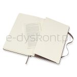 Moleskine Notes Classic P (9x14cm), gładki, twarda oprawa, 192 strony, czerwony - 5