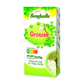 Bonduelle Groszek 2X75G