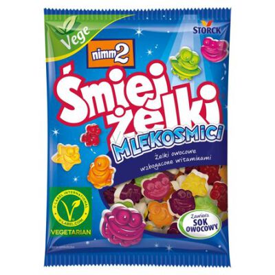 ŚmiejŻelki Żelki Nimm2Mlekosmici 90 G Storck