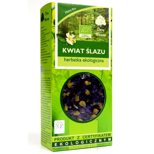 Herbatka Z Kwiatu Ślazu Bio 20 G - Dary Natury [BIO]