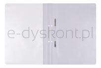 Office Products Skoroszyt, PP, A4, 2 otwory, 100/170mikr., wpinany, biały - 2