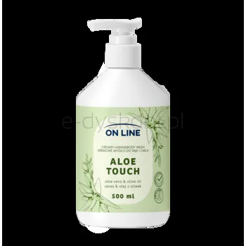 On Line Kremowe Mydło 2W1 Aloe Touch 500Ml