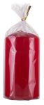 Donau HOME Świeca słupek Standard Gloss, 60x115mm, czerwony - 2