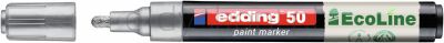 Edding Marker Olejowy Na Bazie Wody E-50 Ecoline, 2-3Mm, Srebrny