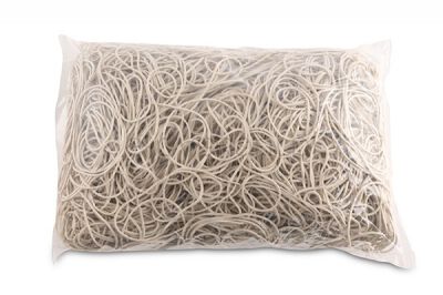 Office Products Gumki Recepturki średnica 50mm, 1,5x3mm, 60% kauczuku, 1000g, zgrzewka, białe