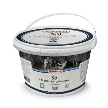 Kotanyi Sól z kopalni soli Wieliczka 8kg