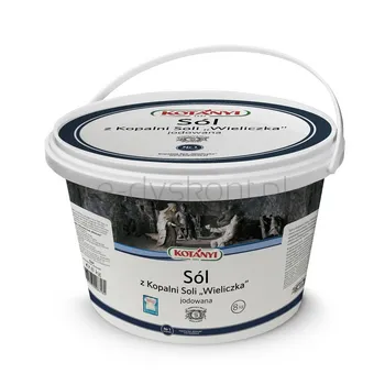 Kotanyi Sól z kopalni soli Wieliczka 8kg