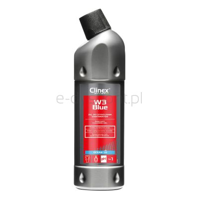 Clinex Żel W3 Blue, do czyszczenia sanitariatów, 1l