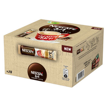 Nescafe Napój Kawowy 3In1 Creamy Latte 28 X 15G