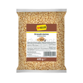Topseller Orzeszki ziemne smażone solone 400 g