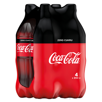 Coca-Cola Zero 0.85L x4 szt.