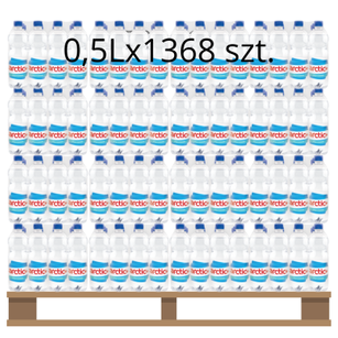 Naturalna Woda Mineralna Arctic+ niegaz 0,5Lx1368 szt. (Paleta)