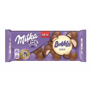 Milka Bubbly MilkWhite 95G