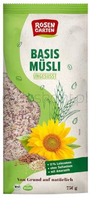 Rosengarten Musli Z Amarantusem Bio 750 G