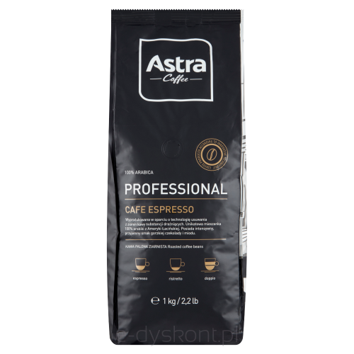 Astra Kawa Ziarnista Professional Espresso 1Kg