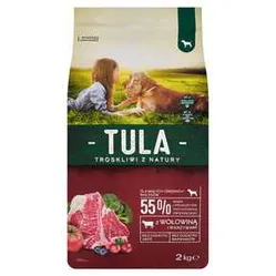 Karma Tula Dla Psa Sucha Wołowina Warzywa 2 Kg