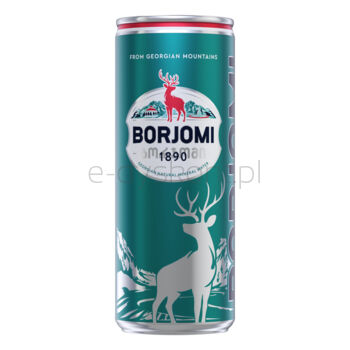 Borjomi Naturalna woda mineralna gazowana 0,33 l- kaucja
