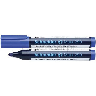 Schneider Marker do tablic Maxx 290, okrągły, 2-3mm, niebieski