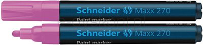 Schneider Marker Olejowy Maxx 270, Okrągły, 1-3Mm, Różowy