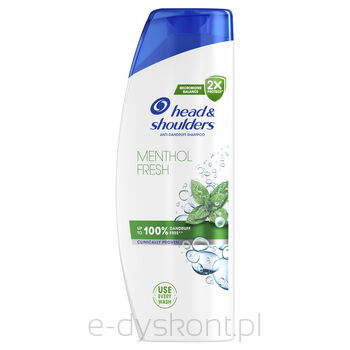 Head Shoulders Menthol Fresh Codzienny szampon przeciwłupieżowy 500 ml