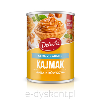 Delecta Kajmak Masa Krówkowa O Smaku Słony Karmel 400G 