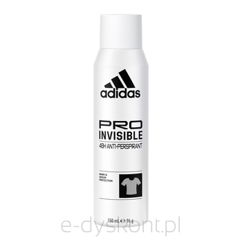 Adidas Antyperspirant W Sprayu Dla Kobiet Pro Invisible 150 Ml