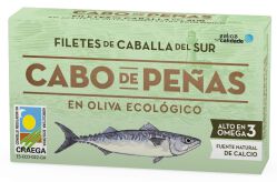 Cabo De Penas Makrela Filety W Ekologicznej Oliwie Z Oliwek 85 G
