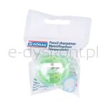 Donau Temperówka plastikowa, pojedyncza, mała okrągła, mix kolorów  - 4